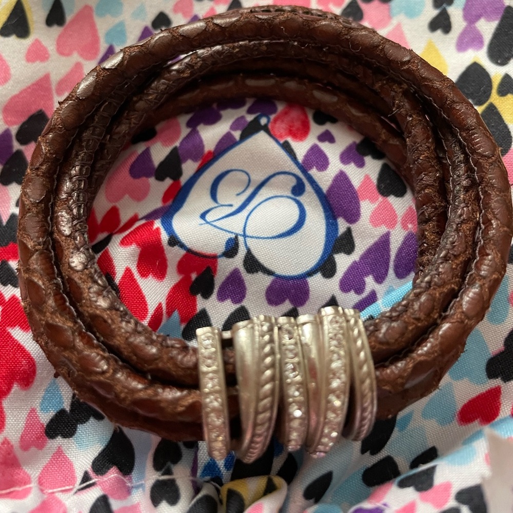 Brighton Neptune’s Rings braided leather bracelet
